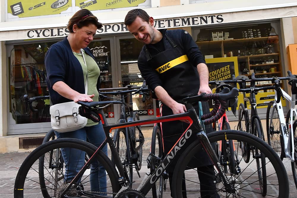 Réparation de vélo Alpe d'Huez